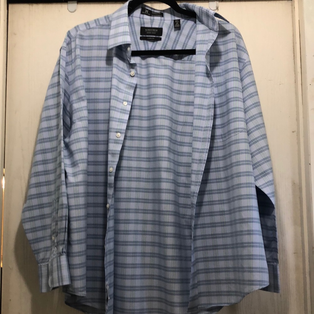 Nordstrom men’s button down shirt.